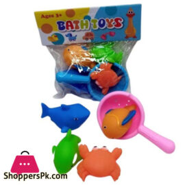 Bath Toys Pvc Animal Set 037-108 in Pakistan
