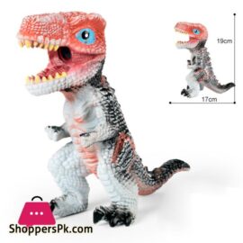 Dinosaur Toys For Kids Simulation Dinosaur Soft Rubber Animal Model Toy With Sound For Boys Girls Gifts in Pakistan