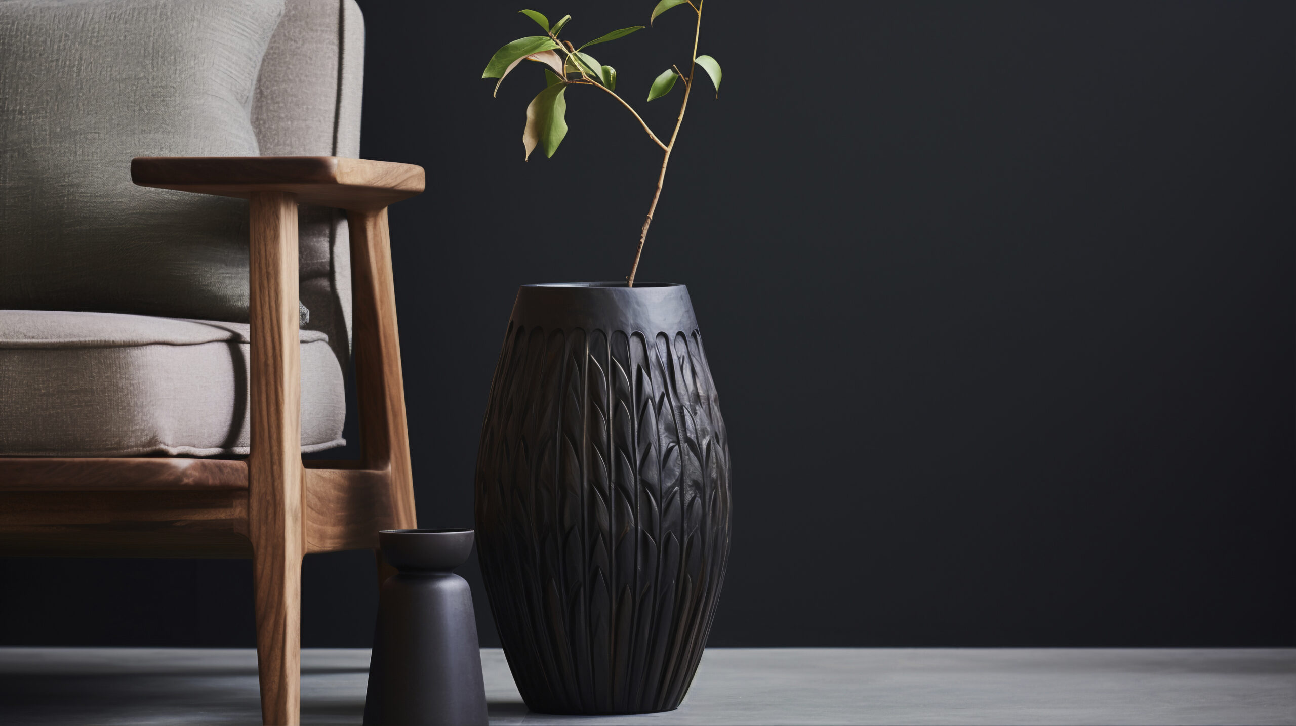 handcrafted-wooden-decorative-vase