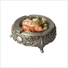 Stylish Smoky Metal Ashtray