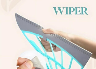 Zidello Washroom and Kitchen Wiper with Rubber Squeegee