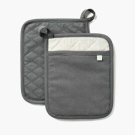 2pk Potholder Dark Gray - Figmint™