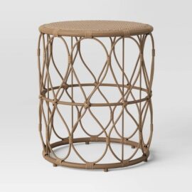 Britanna Patio Accent Table, Outdoor Furniture Natural - Threshold™