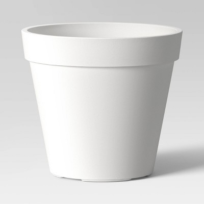 Classic Composite Indoor Outdoor Planter Pot 15.875"x15.875" Cream - Threshold™