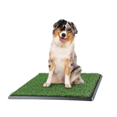 Pee Pads for Dogs - Set of 3 Replacement Turf Grass Mats for Potty Training - Dog Housebreaking Supplies for Puppies and Small Pets by PETMAKER