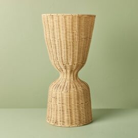 Rattan Reversible Outdoor Planter Basket - Hearth & Hand™ with Magnolia