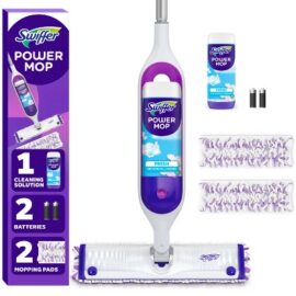 Swiffer Power Mop Multi-Surface Mop Kit for Floor Cleaning
